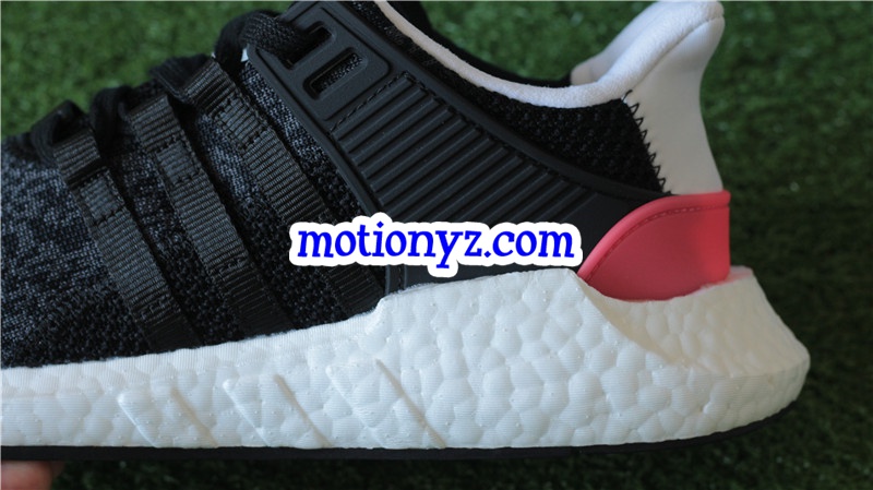 Real Boost Adidas EQT Support 93/17 Boost Black